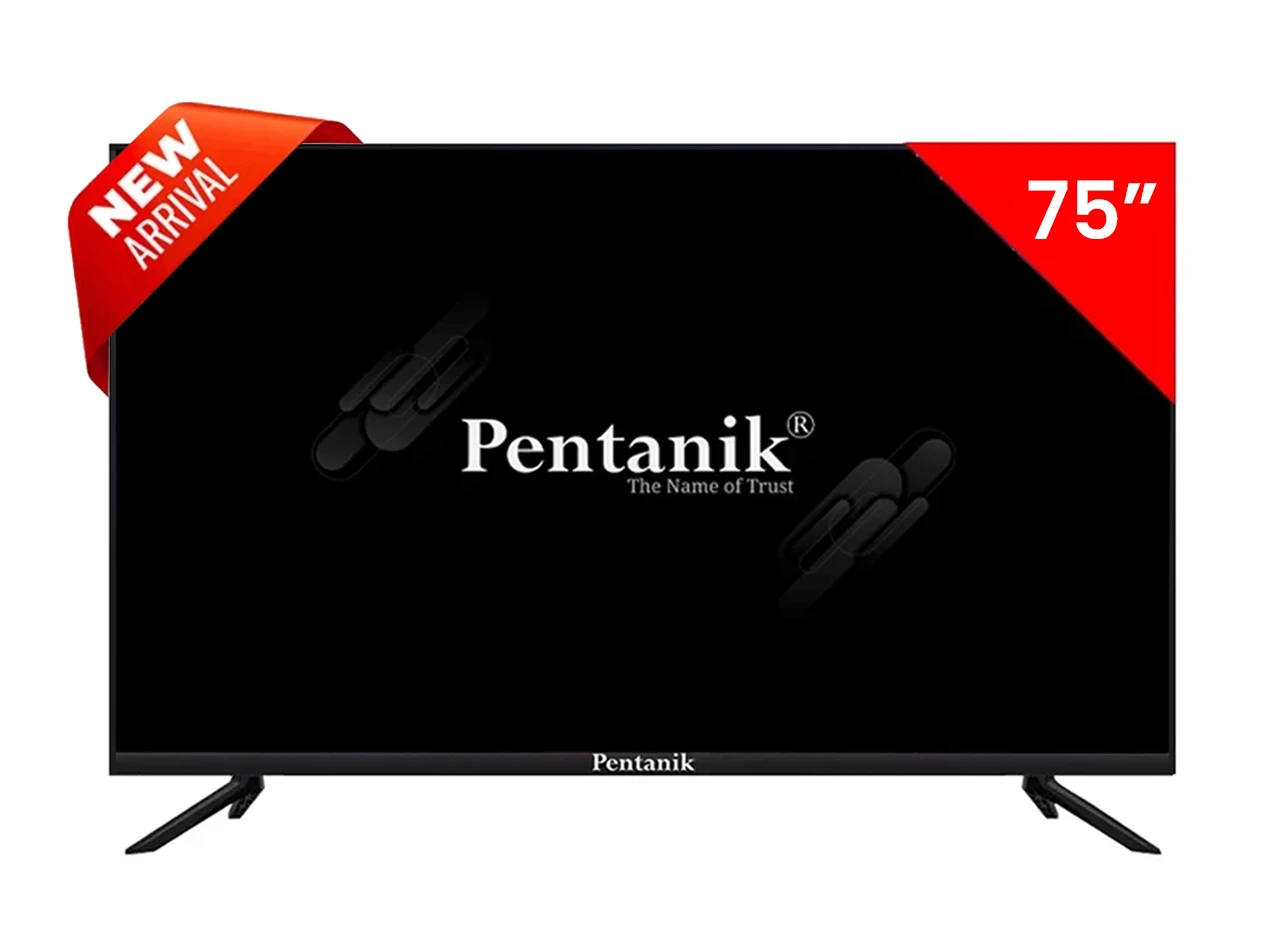 Pentanik 75 Inch 4K Android Voice Control TV Latest view 3